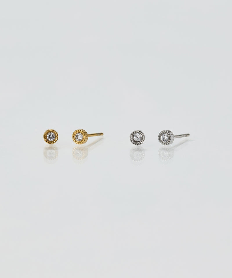 【2025Xmas Set】『金属アレルギー対応』プチシャイニングペアピアス/サージカルステンレス