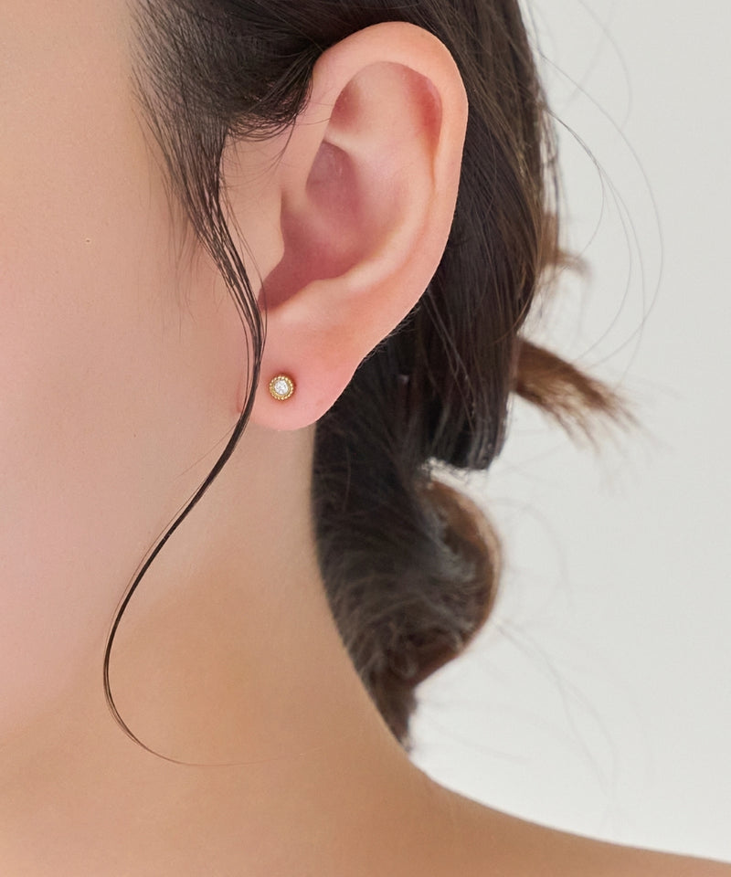 【2025Xmas Set】『金属アレルギー対応』プチシャイニングペアピアス/サージカルステンレス