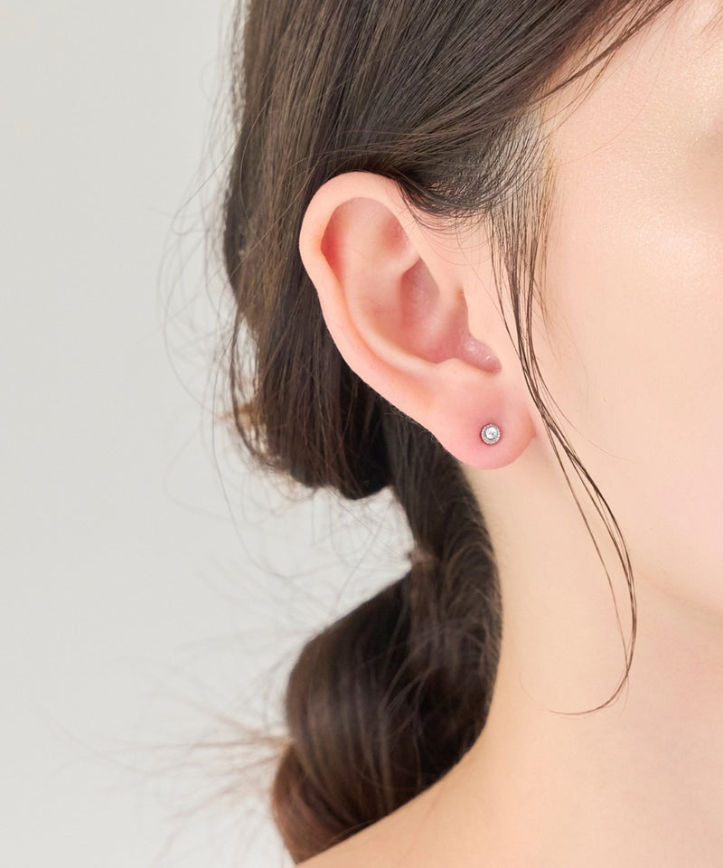 【2025Xmas Set】『金属アレルギー対応』プチシャイニングペアピアス/サージカルステンレス