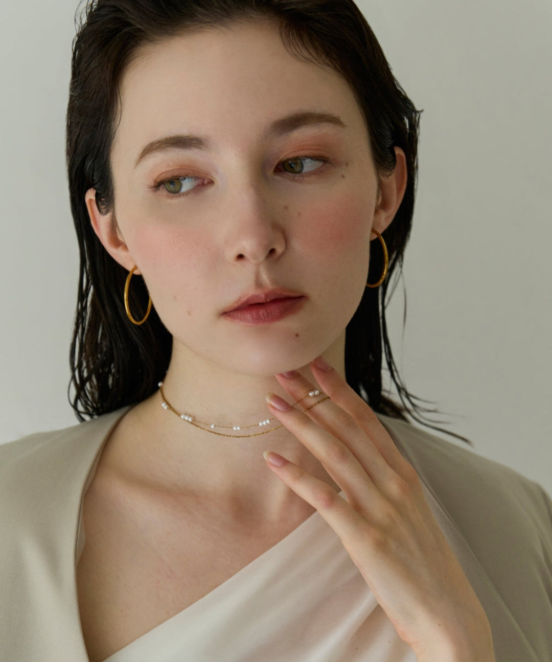 エフィ　EFFY ピアス　新品 Phoebe/フィービィー】 [新作]スキニーラインフープピアス – JEWEL ADDICT
