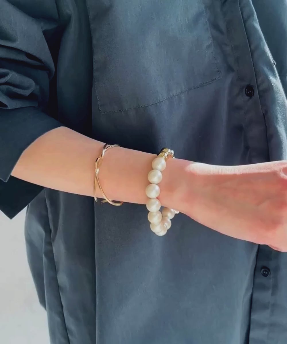 ≪雑誌掲載≫トップクロスワイドカフバングル