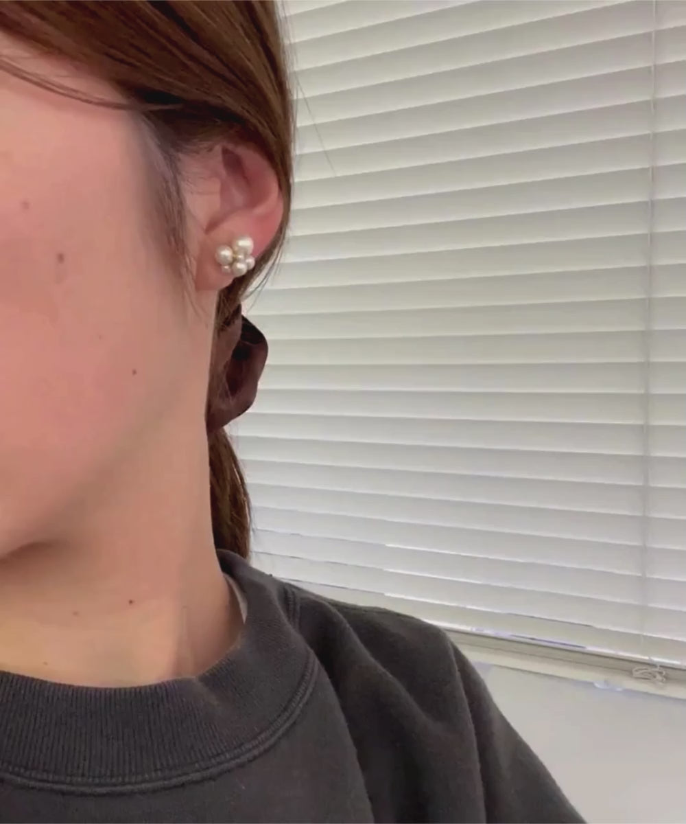 ≪TV番組着用商品≫【痛くないシリーズ】ファンシーパールライトフィットイヤリング