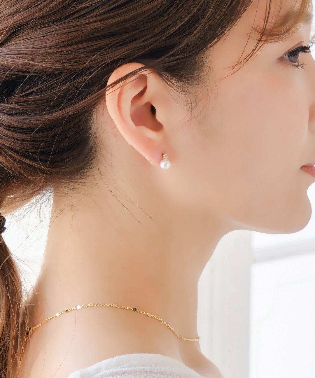 Phoebe/フィービィー】【K10】ジュエルパールピアス – JEWEL ADDICT