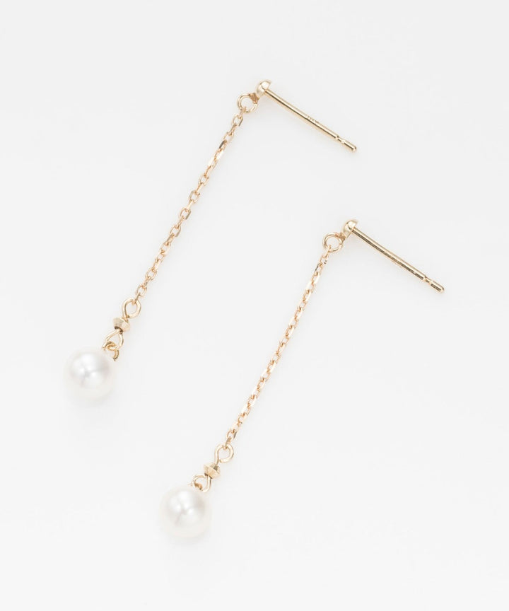 Phoebe/フィービィー】【K10】チェーンパールピアス – JEWEL ADDICT