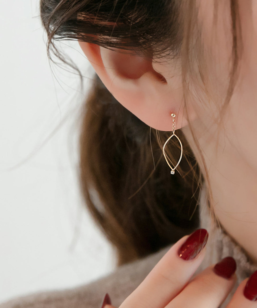 Phoebe/フィービィー】【K10】マーキスダイヤモンドピアス – JEWEL ADDICT