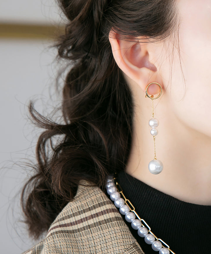 Phoebe/フィービィー】ロングパールエアリーイヤリング – JEWEL ADDICT 