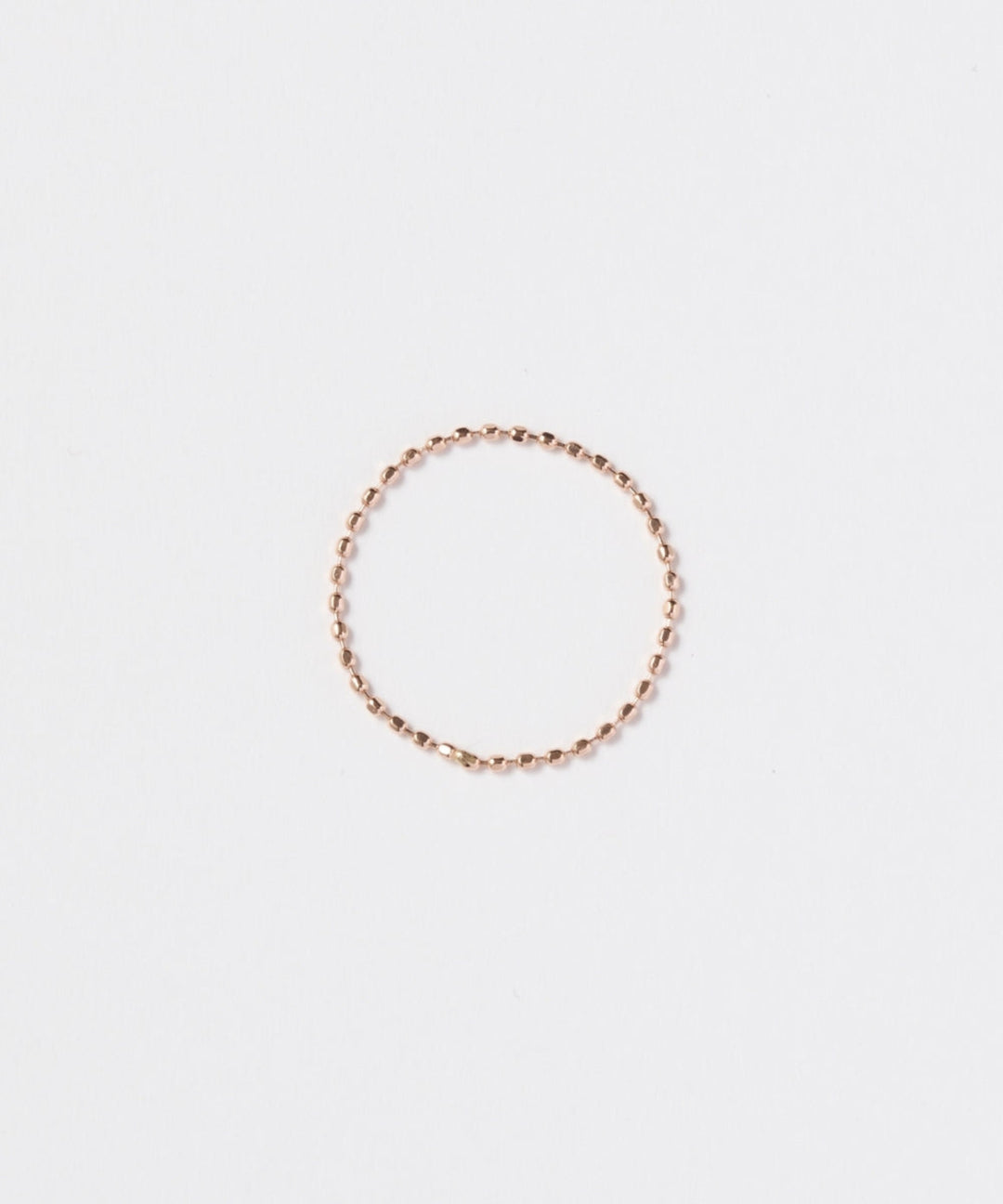 Phoebe/フィービィー】【K10】カットボールチェーンリング – JEWEL ADDICT