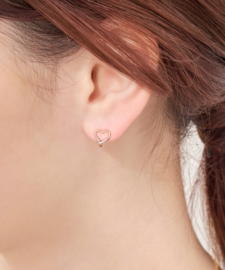 Phoebe/フィービィー】【K10】オープンハートイヤリング – JEWEL ADDICT